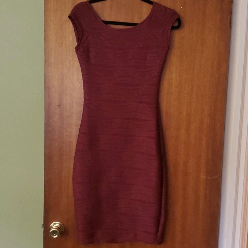 Maroon dress